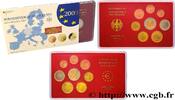 ALLEMAGNE COFFRET Euro BELLE ÉPREUVE ALLEMAGNE Karlsruhe 2005 (mm, g, h) -