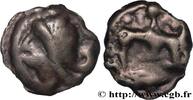 FRANCE Potin au taureau et au lis, classe Ia HAUTE ET MOYENNE SEINE Ier siècle avant J.-C. (18,5mm, 3,53g, 3h) -