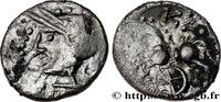 FRANCE Denier KALETEDOY à la rouelle LINGONS (Région de Langres) c. 80-50 AC. (13,5mm, 1,64g, 12h) -