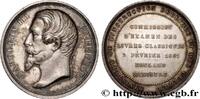FRANCE Médaille, Commission d’examen des livres classique ENSEIGNEMENT 1861 (34,5mm, 19,48g, 12h) -