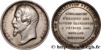 FRANCE Médaille, Commission d’examen des livres classique ENSEIGNEMENT 1861 (34,5mm, 19,60g, 12h) -