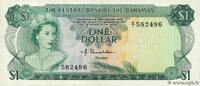 BAHAMAS 1 Dollar BAHAMAS 1 Dollar 1974 TTB -