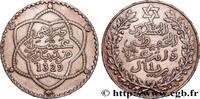 MAROC 10 Dirhams (1 Rial) Moulay Hafid I an 1329 MAROC Paris 1911 (37,5mm, 25,00g, 12h) -