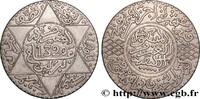 MAROC 5 Dirhams (1/2 Rial) Abdul Aziz I an 1320 MAROC Berlin 1902 (31mm, 12,26g, 12h) -