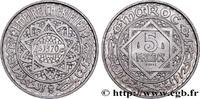MAROC - PROTECTORAT FRANÇAIS Essai de 5 Francs AH 1370 MAROC - PROTECTORAT FRANÇAIS Paris 1951 (25mm, 1,83g, 6h) -