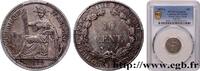 INDOCHINE FRANÇAISE 10 Centièmes INDOCHINE FRANÇAISE Paris 1899 (19mm, 2,7g, 6h) -