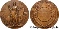 FRANCE Médaille, Cours d’adultes ENSEIGNEMENT Algérie, Perrégaux ou Mohammadia 1904 (49,5mm, 58,39g, 12h) -