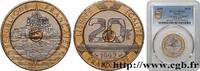 FRANCE 20 francs Mont Saint-Michel CINQUIÈME RÉPUBLIQUE Pessac 1992 (27mm, 9g, 6h) -