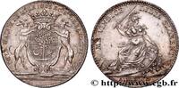FRANCE LE JUGE MAIRE D’ORLÉANS SEIGNEUR DE BAZOCHES, refr L'ORLÉANAIS - Noblesse et villes 1763 (31mm, 11,98g, 12h) -