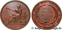FRANCE Médaille, Collège royal d’Angoulême, Fondation Cha ENSEIGNEMENT 1846 (49,5mm, 61,66g, 12h) -