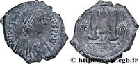 L'EMPIRE D'ANASTASE À MAURICE TIBÈRE (491-602) Follis JUSTINIEN Ier Theoupolis (Antioche) 528-532 (31mm, 13,22g, 6h) -