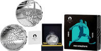 FRANCE BELLE EPREUVE 10 Euro PARA ATHLÉTISME PARIS 2024 FRANCE Pessac - Monnaie de Paris 2024 (37mm, 22,2g, 12h) -