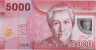 CHILI 5000 Pesos CHILI 5000 Pesos 2021 NEUF -