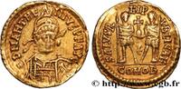 LA FIN DE L'EMPIRE(363 après J.C. à 476 après J.C. Solidus ANTHÈME Rome 467-472 (20mm, 4,40g, 6h) -