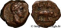 LES ANTONINS (96 après J.C. à 192 après J.C.) Hemiobole TRAJAN Alexandrie, Égypte 107-108 (12,mm, 1,03g, 12h) -