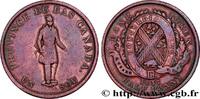 CANADA 1 Sou (1/2 Penny) Province du Bas Canada, Québec CANADA Boulton & Watt 1837 (28,20mm, 9,23g, 12h) -