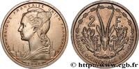 AFRIQUE OCCIDENTALE FRANÇAISE - UNION FRANÇAISE Essai de 2 Francs AFRIQUE OCCIDENTALE FRANÇAISE - UNION FRANÇAISE Paris 1948 (27mm, 9,98g, 6h) -