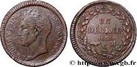 MONACO - PRINCIPAUTÉ DE MONACO - HONORÉ V 1 Décime MONACO - PRINCIPAUTÉ DE MONACO - HONORÉ V Monaco 1838 (33mm, ,1g, 6h) -