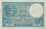 FRANCE 10 Francs MINERVE FRANCE 10 Francs MINERVE 1917 pr.TTB -