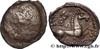 FRANCE Drachme à la tête casquée CENTRE-OUEST, INCERTAINES IIe - Ier siècles avant J.-C. (17mm, 3,63g, h) -