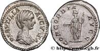 LES SÉVÈRES (193 après J.C. à 235 après J.C.) Denier PLAUTILLE Rome 202 (19mm, 3,67g, 12h) -