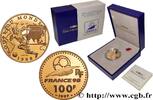 FRANCE Belle Épreuve 100 francs Or - Asie COMMÉMORATIVES MONNAIE DE PARIS Pessac 1997 (31mm, 17g, 6h) -