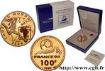 FRANCE Belle Épreuve 100 francs Or - Afrique COMMÉMORATIVES MONNAIE DE PARIS Pessac 1997 (31mm, 17g, 6h) -