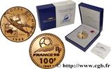 FRANCE Belle Épreuve 100 francs Or - Océanie COMMÉMORATIVES MONNAIE DE PARIS Pessac 1997 (31mm, 17g, 6h) -