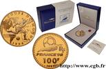 FRANCE Belle Épreuve 100 francs Or - Amérique COMMÉMORATIVES MONNAIE DE PARIS Pessac 1997 (31mm, 17g, 6h) -