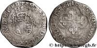 SAVOIE - DUCHÉ DE SAVOIE - EMMANUEL-PHILIBERT DIT Blanc de 4 sols, 1er type (bianco, o da 4 soldi di SAVOIE - DUCHÉ DE SAVOIE - EMMANUEL-PHILIBERT DIT TÊTE DE FER Turin 1573 (26mm, 4,71g, 3h) -