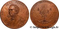 FRANCE Médaille, Jules Ferry, Enseignement primaire ENSEIGNEMENT Monnaie de Paris 1982 (67,5mm, 146,48g, 12h) -