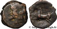 Hellénistique 2 (188 à 30 avant J.C.) Unité NUMIDIE - ROYAUME DE NUMIDIE - MASSINISSA ou MICIPSA Cirta, Numidie c. 150-120 AC. (27,5mm, 14,74g, 12h) -