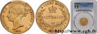 AUSTRALIE - VICTORIA Demi-souverain AUSTRALIE - VICTORIA Sydney 1856 (19mm, 3,99g, 6h) -
