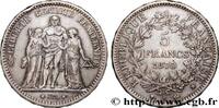 FRANCE 5 francs Hercule TROISIÈME RÉPUBLIQUE Paris 1870 (37mm, 24,91g, 6h) -
