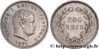 PORTUGAL - ROYAUME DU PORTUGAL - CHARLES Ier 200 Réis PORTUGAL - ROYAUME DU PORTUGAL - CHARLES Ier 1891 (24mm, 5,09g, 6h) -