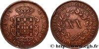 PORTUGAL - ROYAUME DE PORTUGAL - MARIE II 20 Reis PORTUGAL - ROYAUME DE PORTUGAL - MARIE II 1852 (37mm, 25,35g, 6h) -