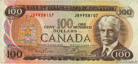 CANADA 100 Dollars CANADA 100 Dollars 1975 TTB+ -