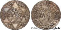 MAROC 5 Dirhams (1/2 Rial) Abdul Aziz I an 1320 MAROC Berlin 1902 (31mm, 12,37g, 12h) -