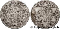 MAROC 2 1/2 Dirhams (1/4 Rial) Hassan I an 1310 MAROC Paris 1892 (26mm, 7,24g, 12h) -