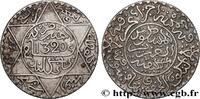 MAROC 2 1/2 Dirhams (1/4 Rial) Abdul Aziz I an 1320 MAROC Londres 1902 (24,5mm, 6,08g, 12h) -