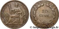 INDOCHINE FRANÇAISE 20 Centièmes INDOCHINE FRANÇAISE San Francisco 1920 (26mm, 5,37g, 6h) -