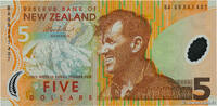 NOUVELLE ZÉLANDE 5 Dollars NOUVELLE ZÉLANDE 5 Dollars 2005 NEUF -