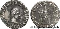 Hellénistique 2 (188 à 30 avant J.C.) Drachme bilingue BACTRIANE - ROYAUME DE BACTRIANE - HERMAIOS Atelier incertain du Gandhara c. 55-45 AC. (16,5mm, 2,42g, 11h) -