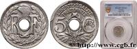 FRANCE 5 centimes Lindauer, petit module TROISIÈME RÉPUBLIQUE Paris 1925 (17mm, 2g, 6h) -