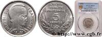 FRANCE 5 francs Bazor TROISIÈME RÉPUBLIQUE 1933 (24mm, 6g, 6h) -