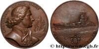FRANCE Médaille, Chevalier Jean Bart, Navire de ligne MER ET MARINE : PAQUEBOTS, NAVIRES, BATEAUX Monnaie de Paris n.d. (67,50mm, 182,31g, 12h) -