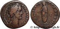 LES ANTONINS (96 après J.C. à 192 après J.C.) Sesterce ANTONIN LE PIEUX Rome 158-159 (31,5mm, 26,34g, 12h) -