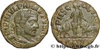 L'ANARCHIE MILITAIRE(235 après J.C. à 284 après J. Sesterce PHILIPPE Ier L'ARABE Viminacium, Mésie Supérieure 245-246 (27,5mm, 15,20g, 1h) -