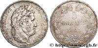 FRANCE 5 francs IIIe type Domard LOUIS-PHILIPPE Ier Paris 1847 (37,20mm, 24,81g, 6h) -