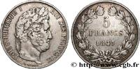 FRANCE 5 francs IIIe type Domard LOUIS-PHILIPPE Ier Paris 1847 (37,20mm, 24,79g, 6h) -